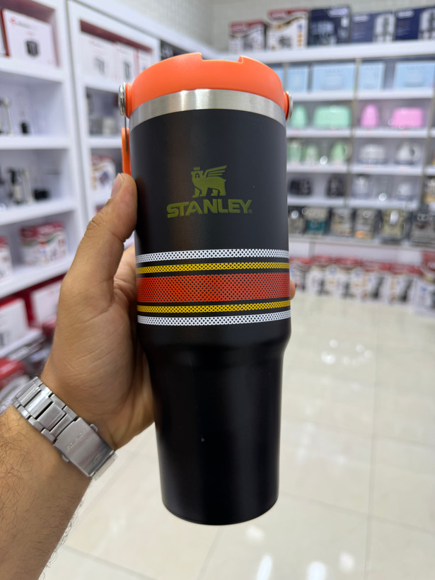 ماگ استنلی IceFlow Flip Straw 2.0 ظرفیت 30 اونس طرحدار | 887 میلیلیتر