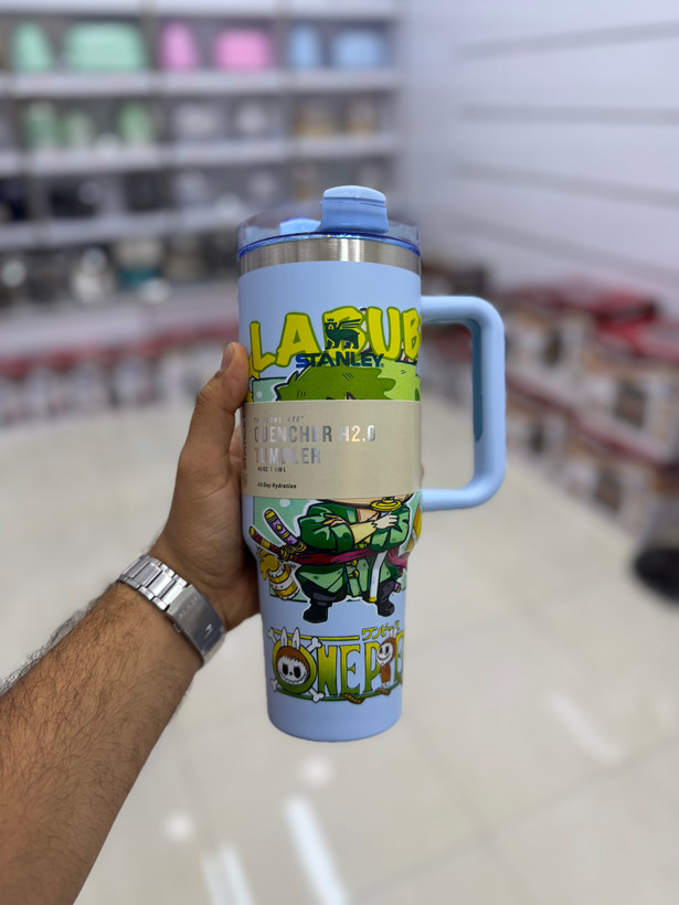 ماگ استنلی Quencher H2.0 FlowState ظرفیت 40oz طرحدار | 1.18 لیتر