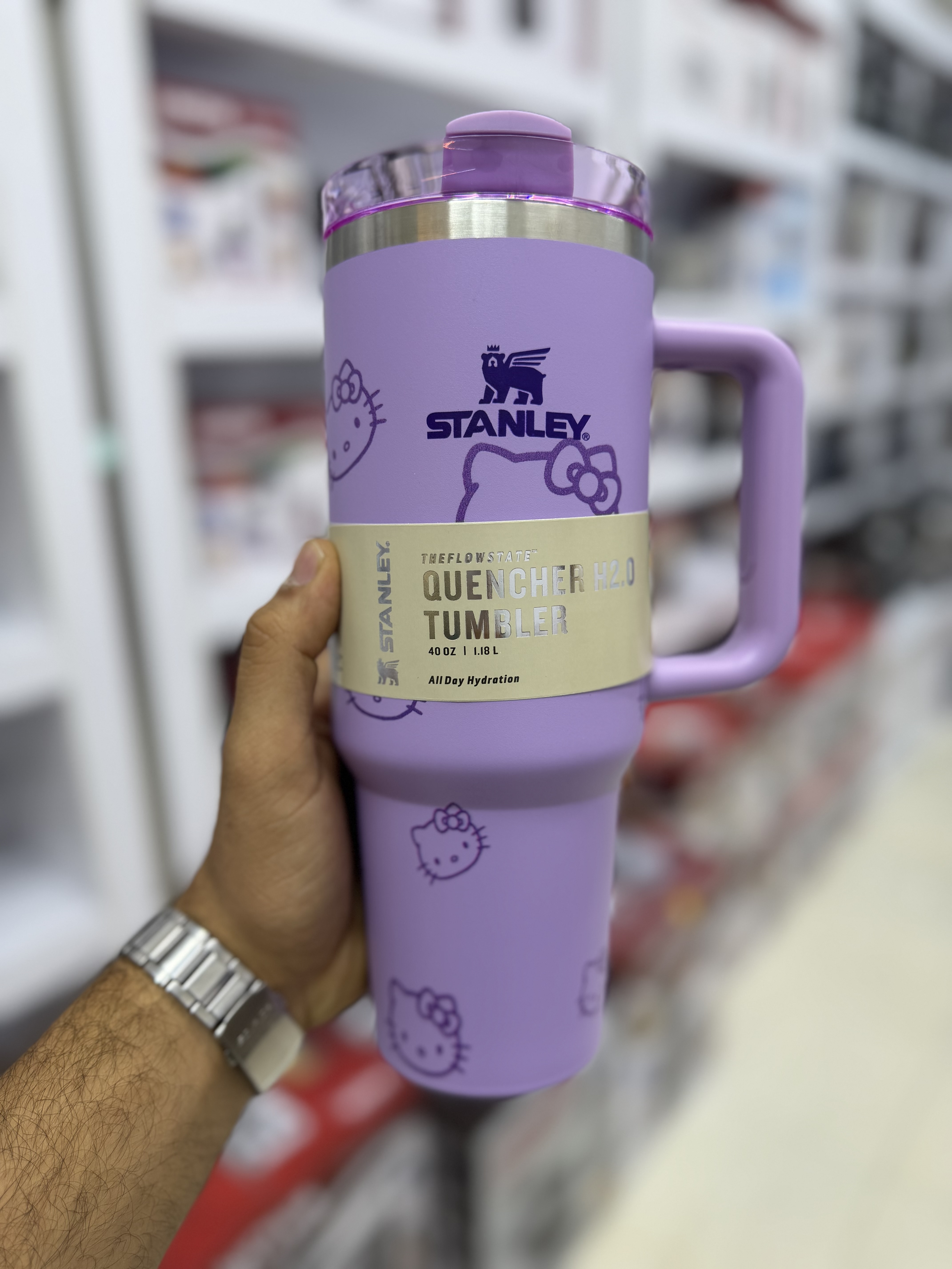 ماگ استنلی Quencher H2.0 FlowState ظرفیت 40oz طرحدار | 1.18 لیتر