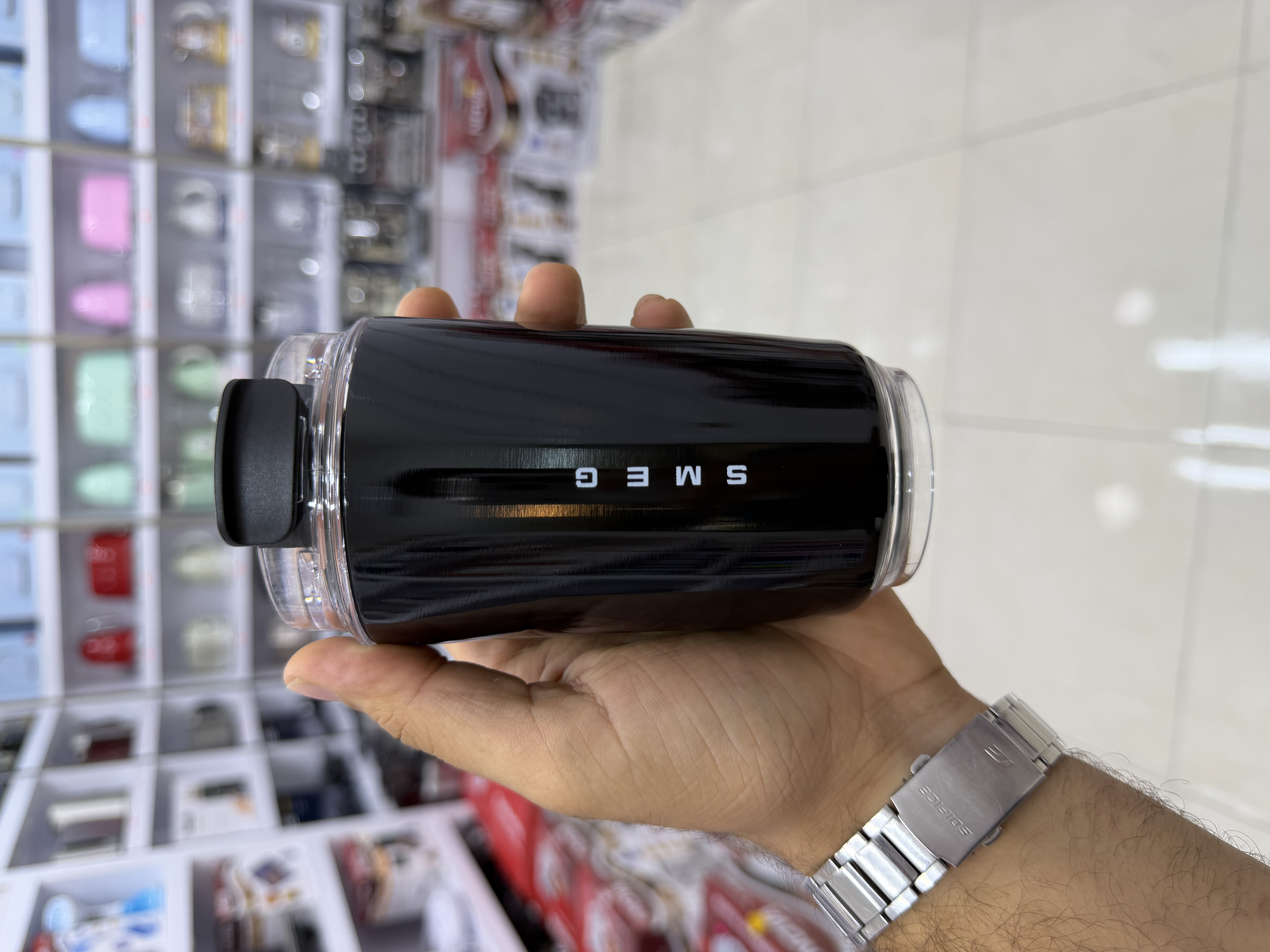 خرید ماگ SMEG Wall Mug رنگ مشکی | چین کوچولو