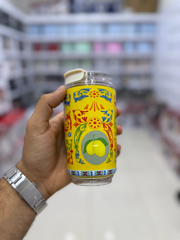 ماگ اسمگ طرحدار SMEG Wall Mug – زرد