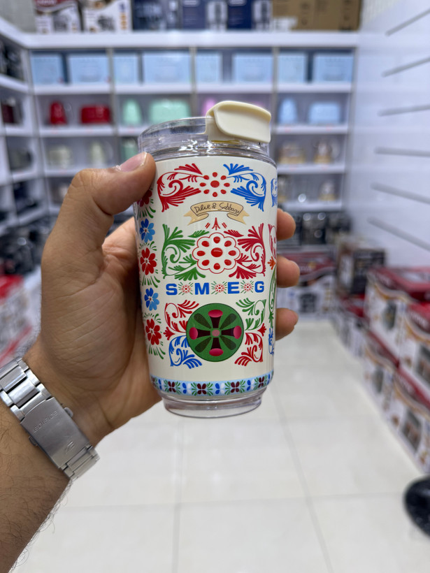 ماگ اسمگ طرحدار SMEG Wall Mug – سفید