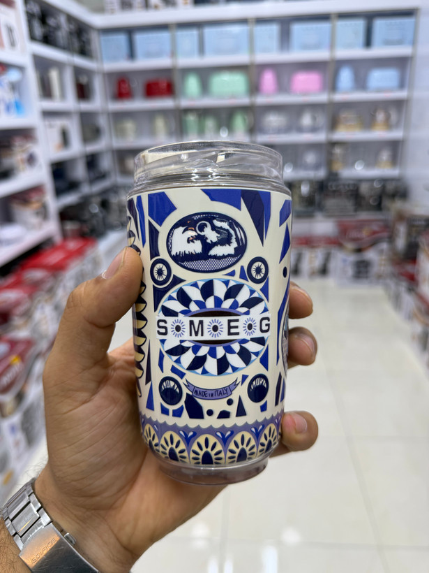ماگ اسمگ طرحدار SMEG Wall Mug - آبی