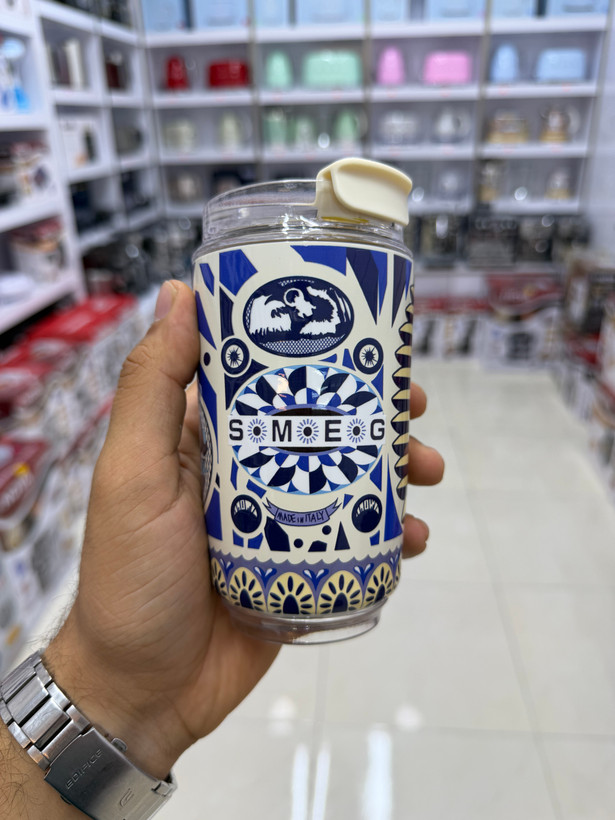 ماگ اسمگ طرحدار SMEG Wall Mug - آبی